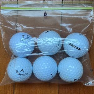 Calloway Used Golf Balls Bundle 6 Supersoft
